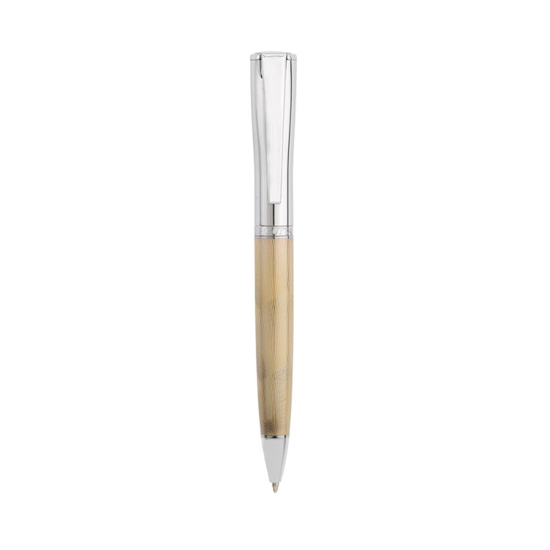 Penna a Sfera '6011' Bicolore Silver-Gold