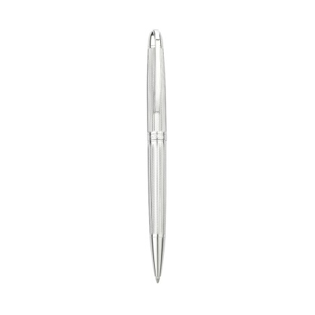 Penna a Sfera Zigrinata '6015' Silver-Full