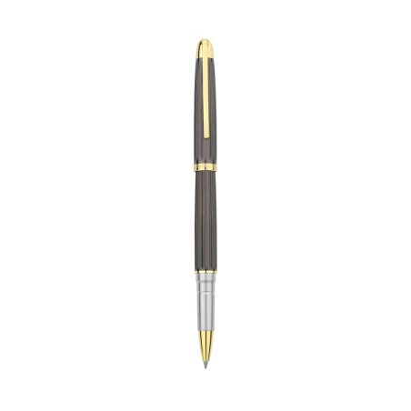 Penna ROLLER Zigrinata '6015' Bicolore Gunmetal-Gold