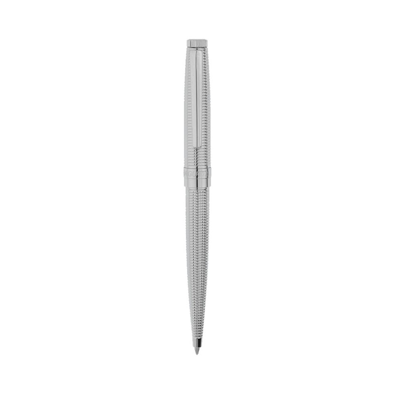 Penna a Sfera Zigrinata Nido d'Ape '6013' Silver-Full