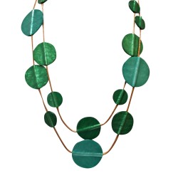 Collana Bijoux Lunga Verde...