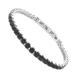 Bracciale Tennis Argento in...