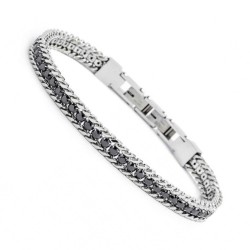 Bracciale Tennis Argento in...