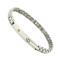 Bracciale Uomo Acciaio 316L...