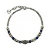 Bracciale Uomo Blue BUBBLE Rock Acciaio Pietra