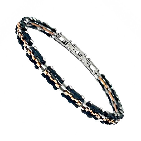 Bracciale Uomo TRIADE Catenaccio Acciaio 316L