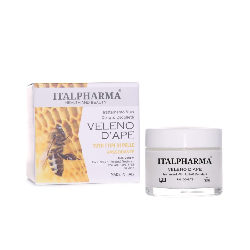 Crema RASSODANTE al VELENO D'APE Viso, Collo e Decollete by Italpharma