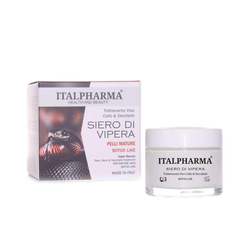 Crema BOTOX LIKE al SIERO DI VIPERA Viso, Collo e Decollete by Italpharma