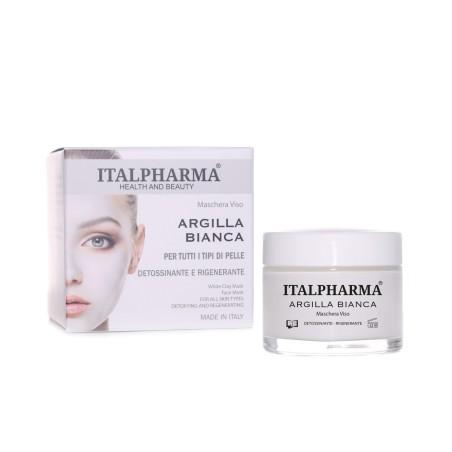 Maschera Viso all'ARGILLA BIANCA by Italpharma