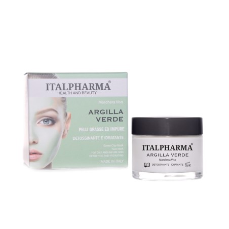 Maschera Viso all'ARGILLA VERDE by Italpharma